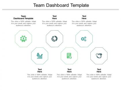 Team dashboard template ppt powerpoint presentation icon images cpb