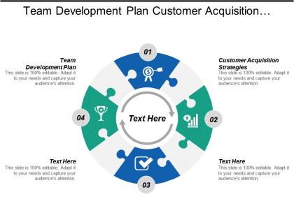 Team development plan customer acquisition strategies customer experience