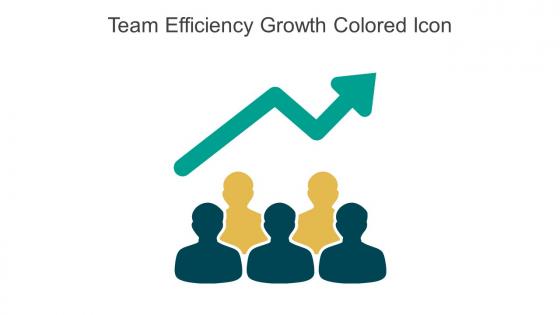 Team Efficiency Growth Colored Icon In Powerpoint Pptx Png And Editable Eps Format