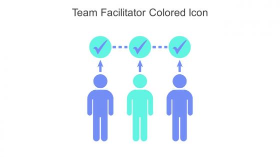 Team Facilitator Colored Icon In Powerpoint Pptx Png And Editable Eps Format