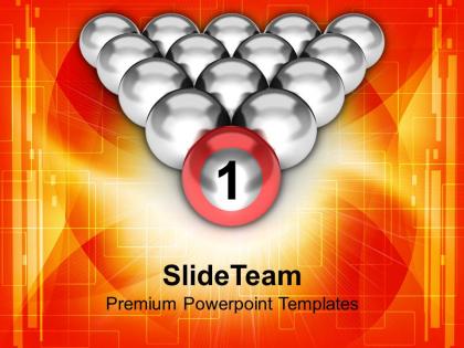 Team follows leader business powerpoint templates ppt themes and graphics 0113