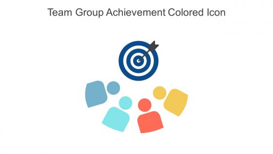 Team Group Achievement Colored Icon In Powerpoint Pptx Png And Editable Eps Format