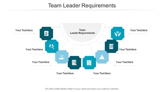 Team leader requirements ppt powerpoint presentation styles ideas cpb