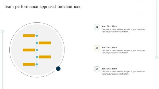 Team Performance Appraisal Timeline Icon