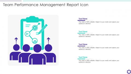 Team Performance Management Report Icon