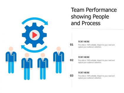 Team performance showing people and process