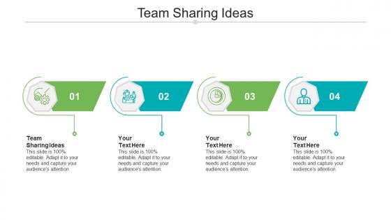 Team sharing ideas ppt powerpoint presentation file gallery cpb