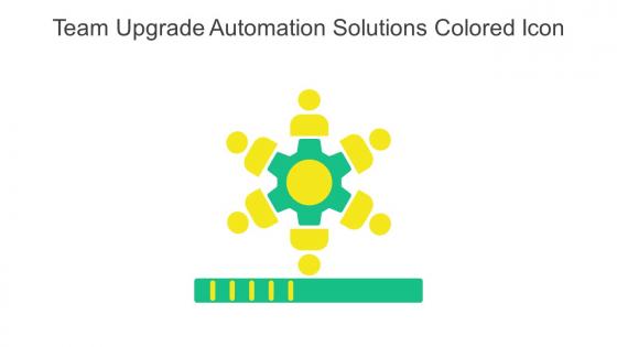 Team Upgrade Automation Solutions Colored Icon In Powerpoint Pptx Png And Editable Eps Format