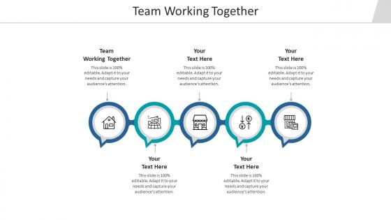 Team working together ppt powerpoint presentation icon aids cpb