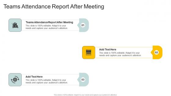 Teams Attendance Report After Meeting In Powerpoint And Google Slides Cpb