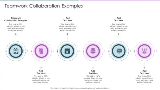 Teamwork Collaboration Examples In Powerpoint And Google Slides Cpb