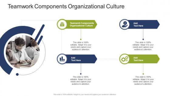 Teamwork Components Organizational Culture In Powerpoint And Google Slides Cpb