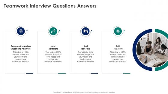 Teamwork Interview Questions Answers In Powerpoint And Google Slides Cpb