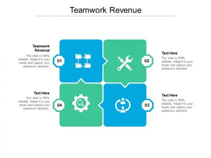 Teamwork revenue ppt powerpoint infographic template background images cpb
