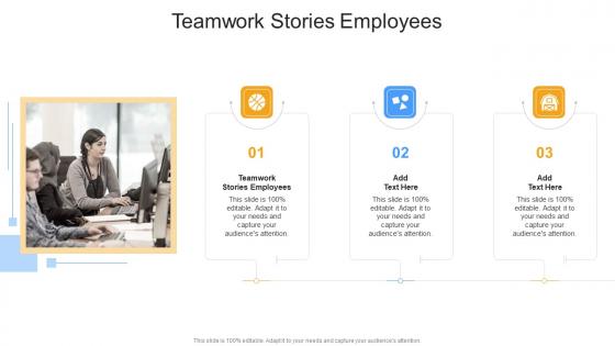 Teamwork Stories Employees In Powerpoint And Google Slides Cpb