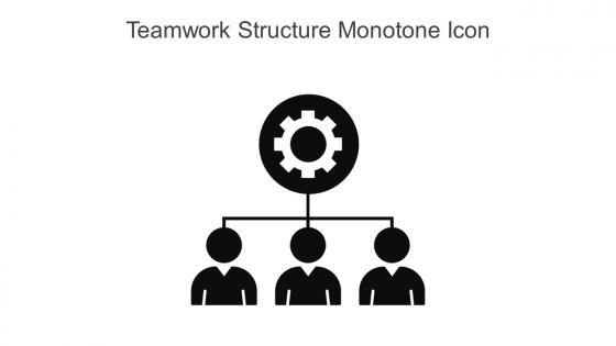 Teamwork Structure Monotone Icon In Powerpoint Pptx Png And Editable Eps Format