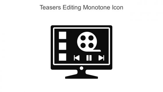 Teasers Editing Monotone Icon In Powerpoint Pptx Png And Editable Eps Format