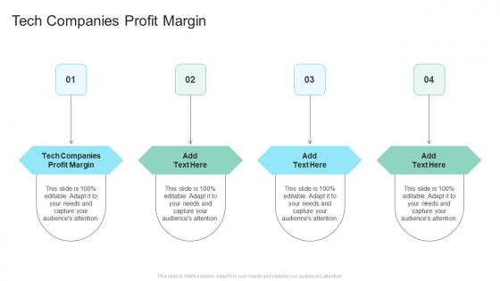 Tech Companies Profit Margin In Powerpoint And Google Slides Cpb