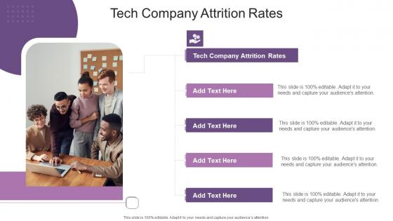 Tech Company Attrition Rates In Powerpoint And Google Slides Cpb