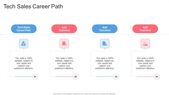 Tech Sales Career Path In Powerpoint And Google Slides Cpb
