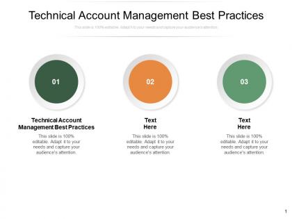 Technical account management best practices ppt powerpoint presentation file cpb
