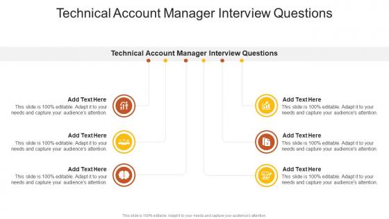Technical Account Manager Interview Questions In Powerpoint And Google Slides Cpb