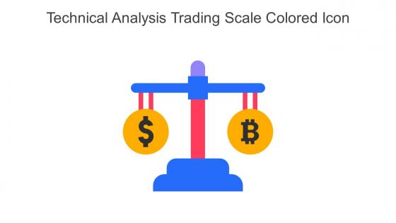 Technical Analysis Trading Scale Colored Icon In Powerpoint Pptx Png And Editable Eps Format