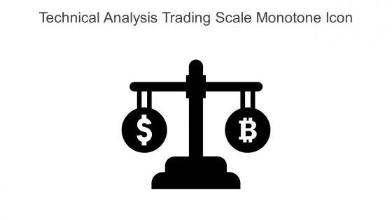 Technical Analysis Trading Scale Monotone Icon In Powerpoint Pptx Png And Editable Eps Format