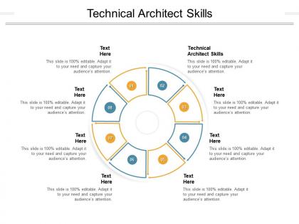 Technical architect skills ppt powerpoint presentation pictures clipart images cpb