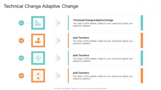 Technical Change Adaptive Change In Powerpoint And Google Slides Cpb