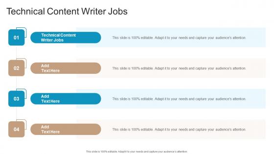 Technical Content Writer Jobs In Powerpoint And Google Slides Cpb