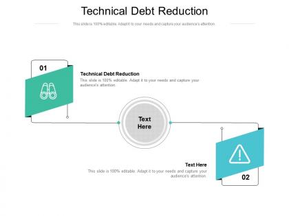Technical debt reduction ppt powerpoint presentation infographic template infographic template cpb