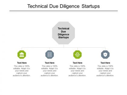 Technical due diligence startups ppt powerpoint presentation summary show cpb
