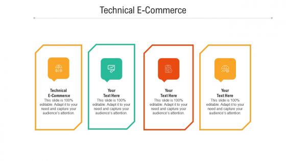 Technical e commerce ppt powerpoint presentation layouts deck cpb