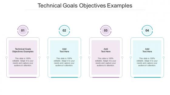 Technical Goals Objectives Examples In Powerpoint And Google Slides