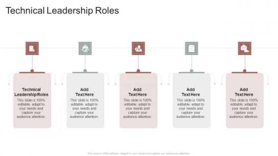 Technical Leadership Roles In Powerpoint And Google Slides Cpb