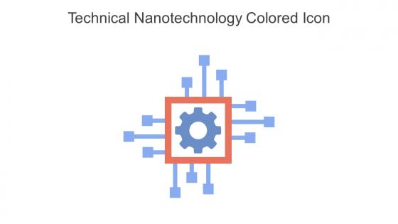 Technical Nanotechnology Colored Icon In Powerpoint Pptx Png And Editable Eps Format
