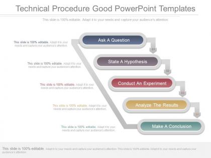 Technical procedure good powerpoint templates
