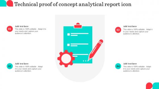 Technical Proof Of Concept Analytical Report Icon