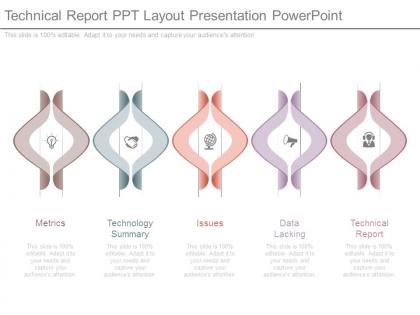 Technical report ppt layout presentation powerpoint