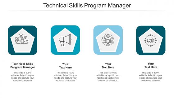 Technical skills program manager ppt powerpoint presentation summary example cpb