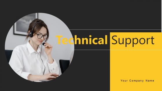 Technical Support Powerpoint Ppt Template Bundles