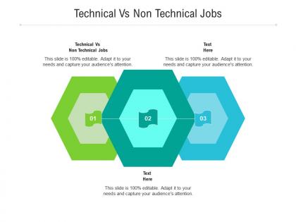 Technical vs non technical jobs ppt powerpoint presentation summary show cpb