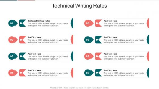 Technical Writing Rates In Powerpoint And Google Slides Cpb