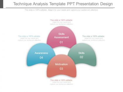Technique analysis template ppt presentation design
