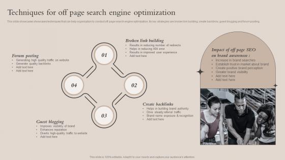Techniques For Off Page Search Engine Optimization Brand Recognition Strategy For Increasing