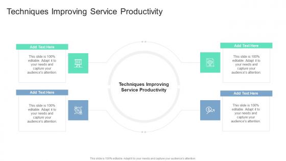 Techniques Improving Service Productivity In Powerpoint And Google Slides Cpb