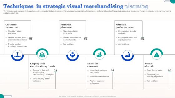 Techniques In Strategic Visual Merchandising Planning