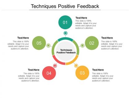 Techniques positive feedback ppt powerpoint presentation gallery ideas cpb