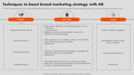 Techniques To Boost Brand Marketing Strategy With Ar Interactive Marketing